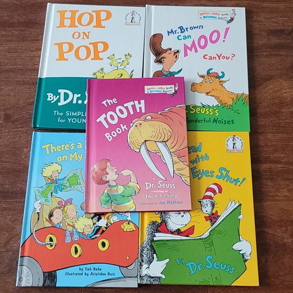 Dr. Seuss Other - Set of 5 Dr. Seuss Learning Library & Beginner Books
